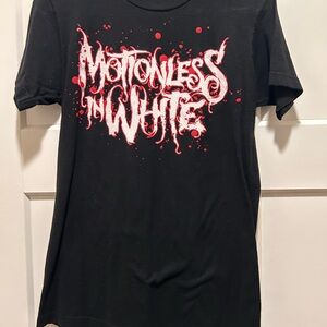 Motionless In White concert T-shirt. Mens small / women’s medium